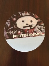 U2 - Zoo Tour - Working Personnel Pass - Blue -#129