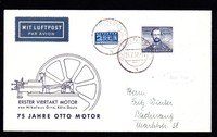 BRD  150 OTTO-MOTOR  FDC-BRIEF EST  GESTEMPELT ( 90,00) siehe FOTO
