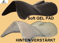 Gel Pad HINTEN HOCH Sattelunterlage Satteldecke ACAVALLO Gelpad Keilkissen