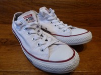 Converse CT All Star White Canvas Trainers Size UK 7 EUR 40