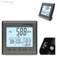 TROTEC BZ25 Luftqualitätsmonitor, Kohlendioxidmesser, CO2 Messgerät, CO2 Prüfer