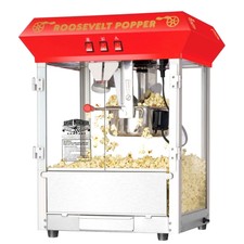 Popcorn Roosevelt Top Antique Style Popcorn Popper Machine Maker 8 Ounce, New