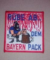 Aufnäher FC SCHALKE 04 ANTI "Rübe Ab" Kutte Dortmund 1860 München