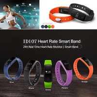 ID107 Bluetooth 4.0 Smart Watch Pulsmesser Herzfrequenzmesserr Für IOS Android 