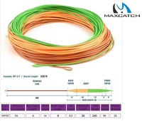 MaxCatch Fliegenschnur, Fly-Line Perception WF-7F und WF-8F