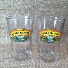 Set of 2 New Sierra Nevada Pint Beer Glasses Pub Bar