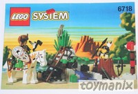 6718 LEGO® Bauanleitung, Instruction, Rain Dance Ridge, Regentanz, top