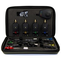 Funk Bissanzeiger Bissmelder Beissalarm + LED Indikator Elektronisch 4x Set NEU