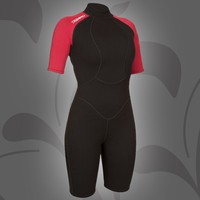 Damen Shorty Neoprenanzug Tauchanzug Schwimmanzug Surfanzug Neo S L XL XXL NEU