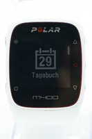 POLAR Trainingscomputer M400 GPS HR, Weiss 90051347