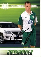 Jacek Krzynowek VFL Wolfsburg 2007-08 TOP AK + A 4923