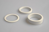 Ergotec Spacer Set weiss 2 , 5 und 10 mm , Ahead 1 1/8" , Vorbauerhöhung - neu 