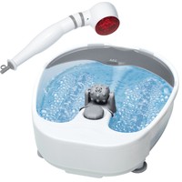 AEG Massage-Set MSS 5562 weiß 2 in 1 Set Massagegerät und Fußmassagegerät Fußbad