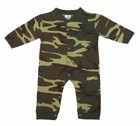 Rothco Infant One Piece in Woodland Camo