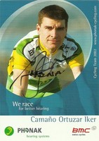 Camano Ortuzar Iker - Radsport - Team Phonak - Autogrammkarte