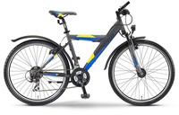 Winora Rowdy Y ATB Jugendrad 21G Fahrrad grau/schwarz/cyan matt 2015