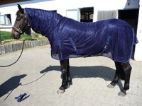 **FLIEGENDECKE**NAVY  für die Koppel- NEU mit Halsteil 145 cm