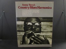 SONNY TERRY's Country Blues Harmonica SONGBOOK w/ FLEXIDISC Oak Publications 