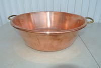 Marmelade schussel kessel topf kupferschussel