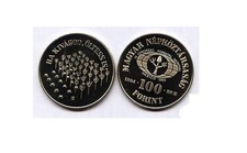 Hungary 1984 100 Forint Forestry Commemorative Choice Proof Km639