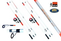 TOP BRANDUNGSSET 2 x BRANDUNGSRUTE 4,20 m 2 x  BRANDUNGSROLLE FERTIG BESPULT