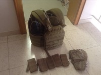 Verkaufe Softair Weste, Paintball, mit Taschen