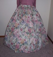 Civil War/Victorian Ladies Full Skirt (waist 38)