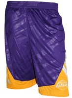 adidas LA LAKERS Short Shorts Basketball Hose lila 140 152 164 176 NEU @194