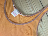 Träger-Shirt von nolita, dünn, orange, Größe S