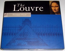 THE LOUVRE VIRTUAL VISIT 3-CD Program for PC or MAC (Used)