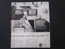 1950's Mag.Print Ad* Rca - Television Sets,Hillcrest,Blithe,Mat erson,Princeton