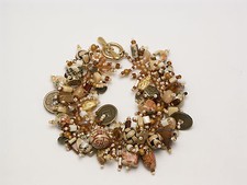 Bracelet Kit"Asian Flair"Cream color Asain theme beads! Fringe Magic
