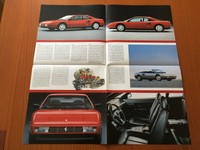 FERRARI MONDIAL T - Brochure 562/89 - VERY LARGE - (Testarossa 512 BBi 348 328)
