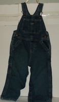 24 MONTH SIZE...OSHGOSH COVERALLS...GOOD CONDITION