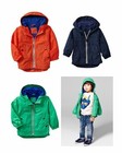 NWT Baby GAP Hooded Windbreaker Jacket Active Wear Water Resistant NEW U-PICK