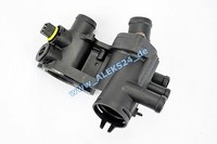 THERMOSTATGEHÄUSE MIT THERMOSTAT + DICHTUNG 87°C VW GOLF 3 III POLO 6N LUPO