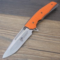 Y-START Messer S350 Stahl G10 Gürtelmesser Outdoormesser Survival Venom2