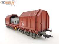 E6N230 Fleischmann H0 Güterwagen Teleskophaubenwagen DB 6-achsig mit Ladung