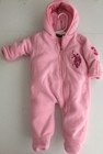US POLO ASSN Sz 3-6 Month Pink Fleece Puffer Suit MSRP $59