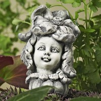 Blumenkind Mohn klein Garten Impressionen Deko