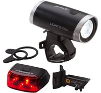 SIGMA LIGHTSTER/CUBERIDER II LED-FAHRRADLEUCHTEN-SET inkl. BATTERIEN StVZO *NEU*