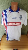 1995/96 Karlsruher SC KSC Trikot Ehrmann XL XXL Jersey Shirt weiß away adidas