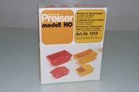 Preiser 1:87 H0  1214 Bausatz Kit Mulden für Absetzkipper OVP(E9060)