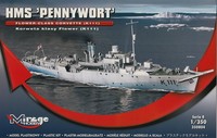 MIRAGE HOBBY 350804 1:350 HMS "Pennywort" Flower-Class Corvette (K111)