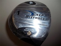 DUNLOP DEEP DISTANCE 450CC 10 DEGREE R/H DRIVER ALDILA GRAPHITE SHAFT GOLF CLUB