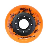 8 Rollen TEMPISH "BLACK ICE"  80mm 85A FREESTYLE HOCKEY FREESKATE  WHEELS TOP!