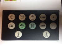 Jura Impressa X7 Folientasten zu Programmierprint