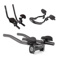 Tri Bar Triathlon Lenkeraufsatz schwarz Lenker Aufsatz Alu Armauflage 3 Motive