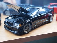 BMW M3 e36 GTR 1:18 UT Models schwarz NEU