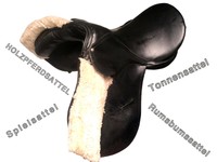 Holzpferdsattel ↨ Rumsbumssattel ↨ zum spielen ↨